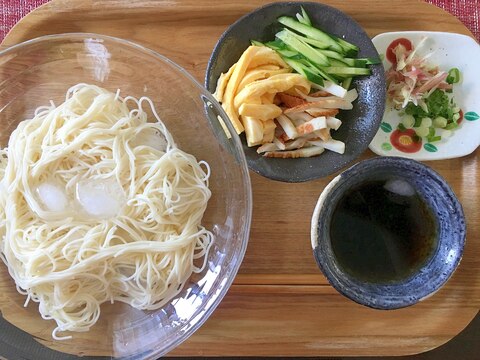 夏☆我が家のそうめん☆失敗無し
